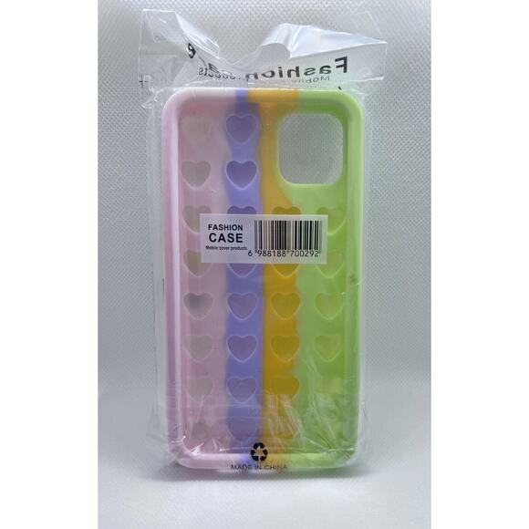 Pop It Phone Case iPhone 11 Pro Max Fidget Bubble Reliever Multicolor New - Picture 2 of 7